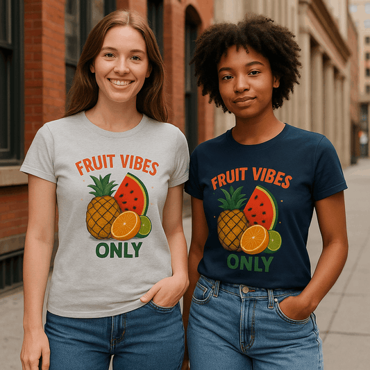Fruit Vibes Tee – Tropical Summer Style for Women