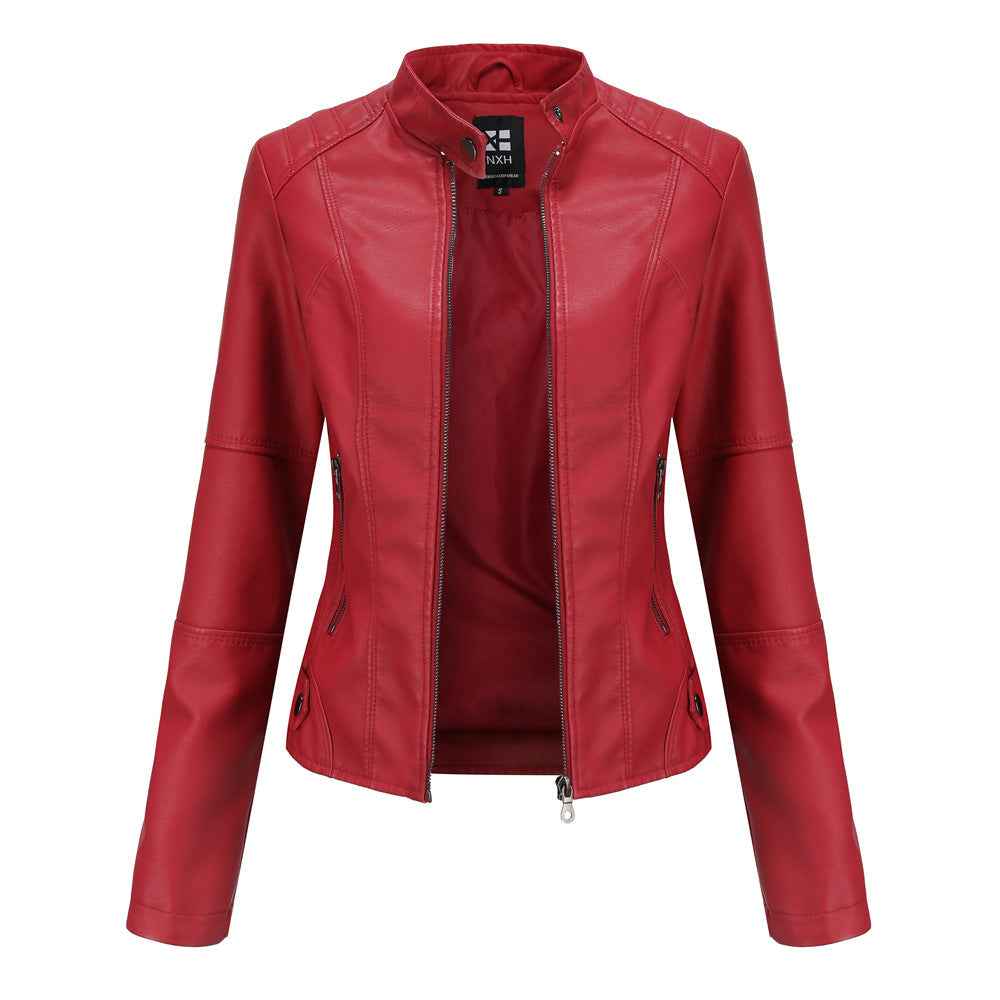 PU Leather Jacket for Women - Urban Elegance Redefined