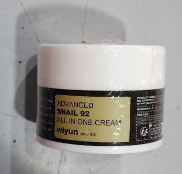 Elegant Snail Cream packaging, your secret to anti-aging beauty.