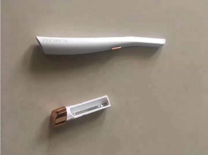 Flawless Dermaplane Glo Ladies Shaver - Before & After Comparison