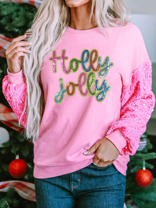 Holly Jolly Sequin Top – pair with jeans for effortless festive outfits