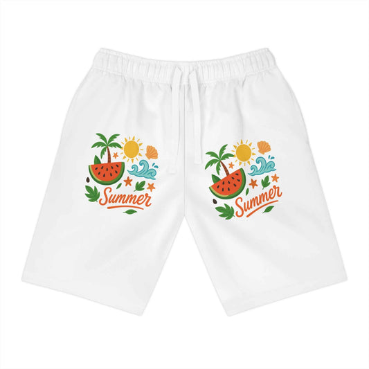 Summer Vibes Athletic Shorts Eco-Friendly & Bold