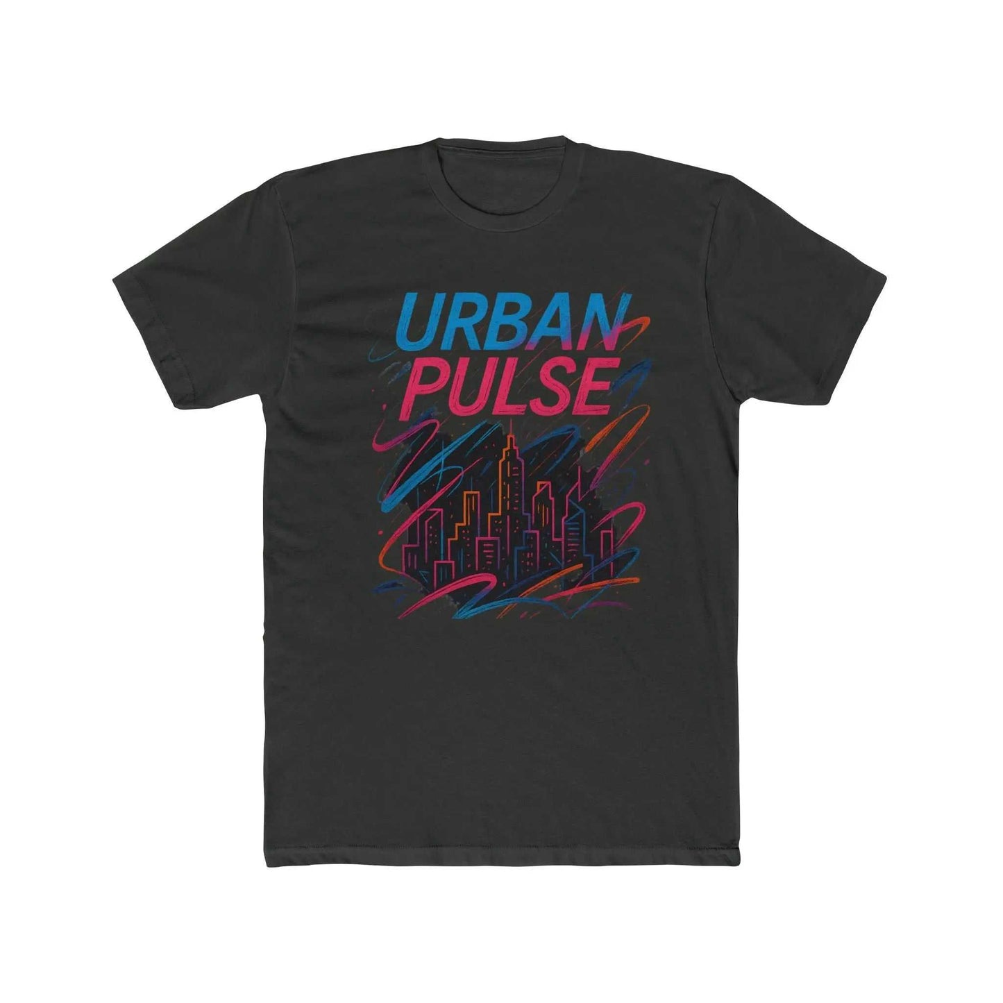 Model styling crew neck with tailored trousers outdoors