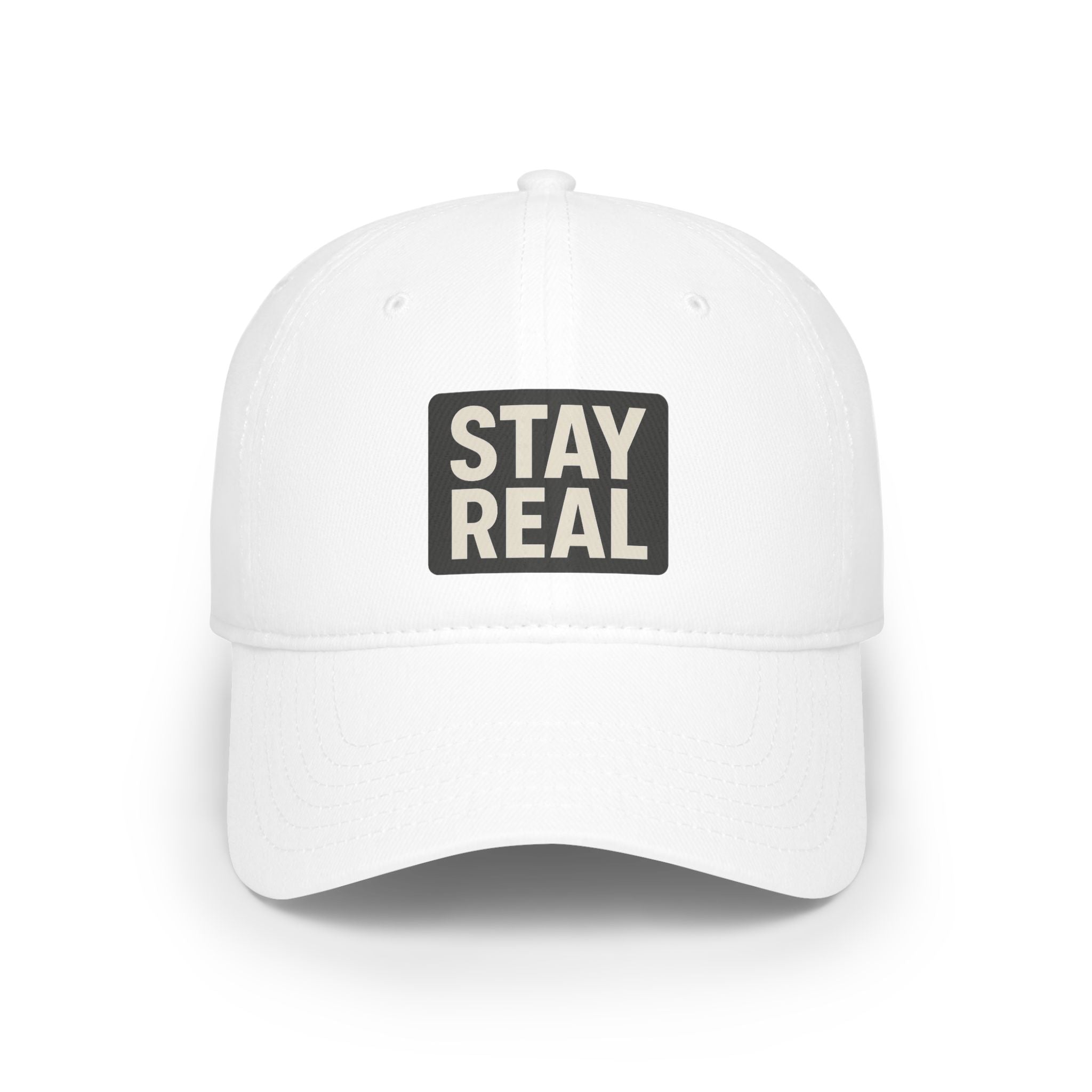 Black low profile baseball cap for streetwear lovers