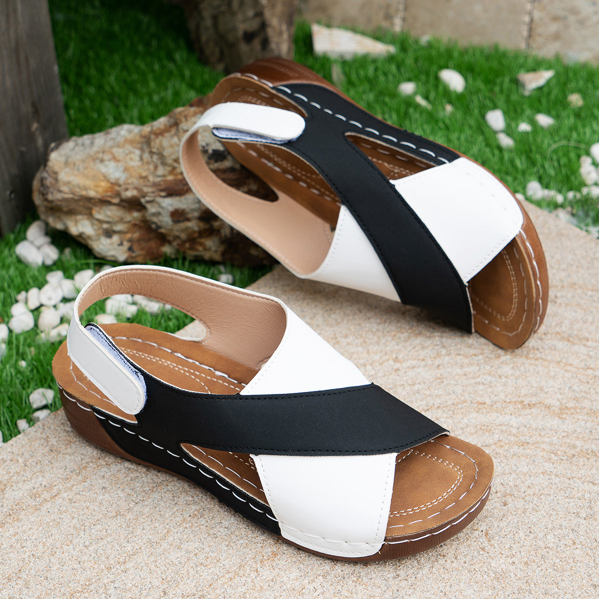 Summer Fashion Wedge Sandals for Stylish Daywear