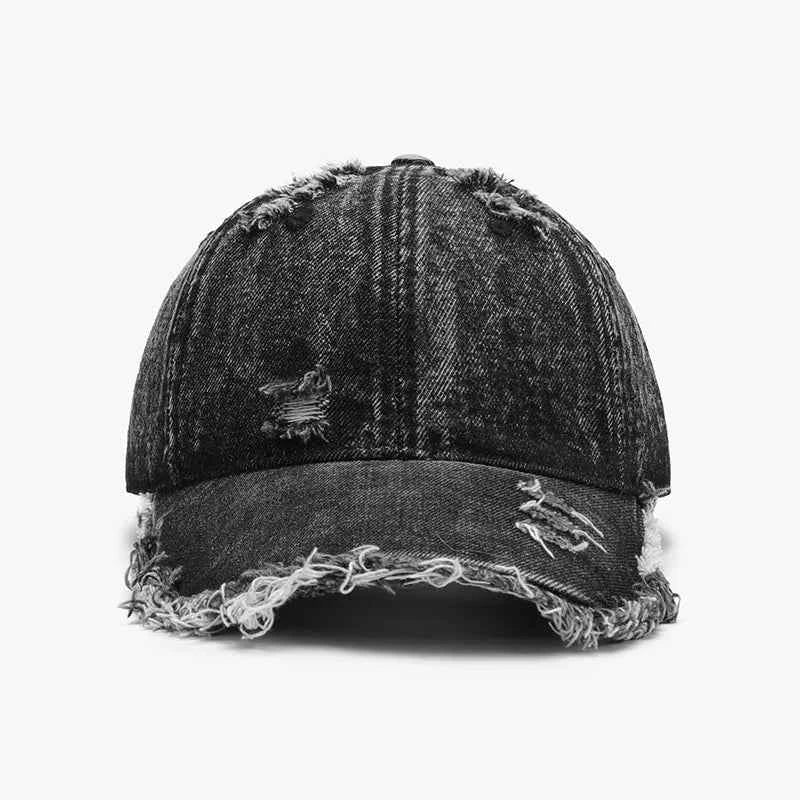 Get Distressed Cotton Adjustable Baseball Cap