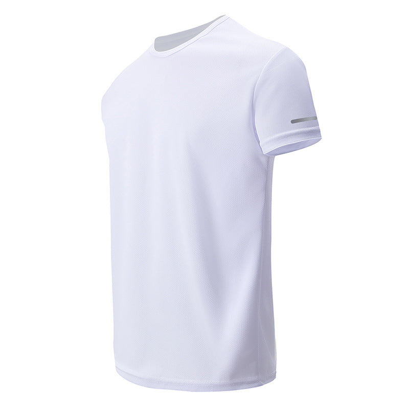 Men's Running T Shirt Breathable Loose Fit Comfort Style!
