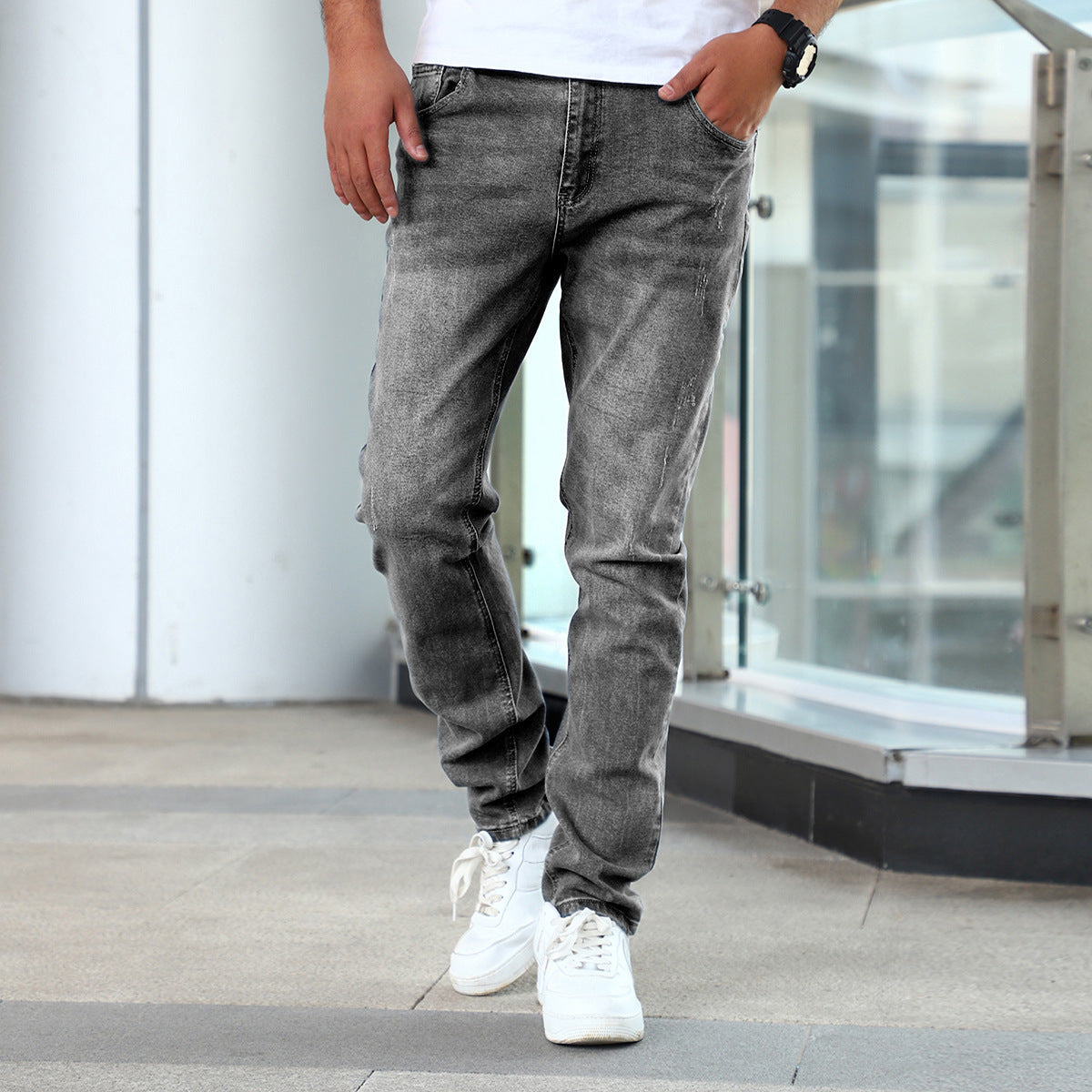Men’s Stretch Skinny Jeans – Flex and Look Sharp
