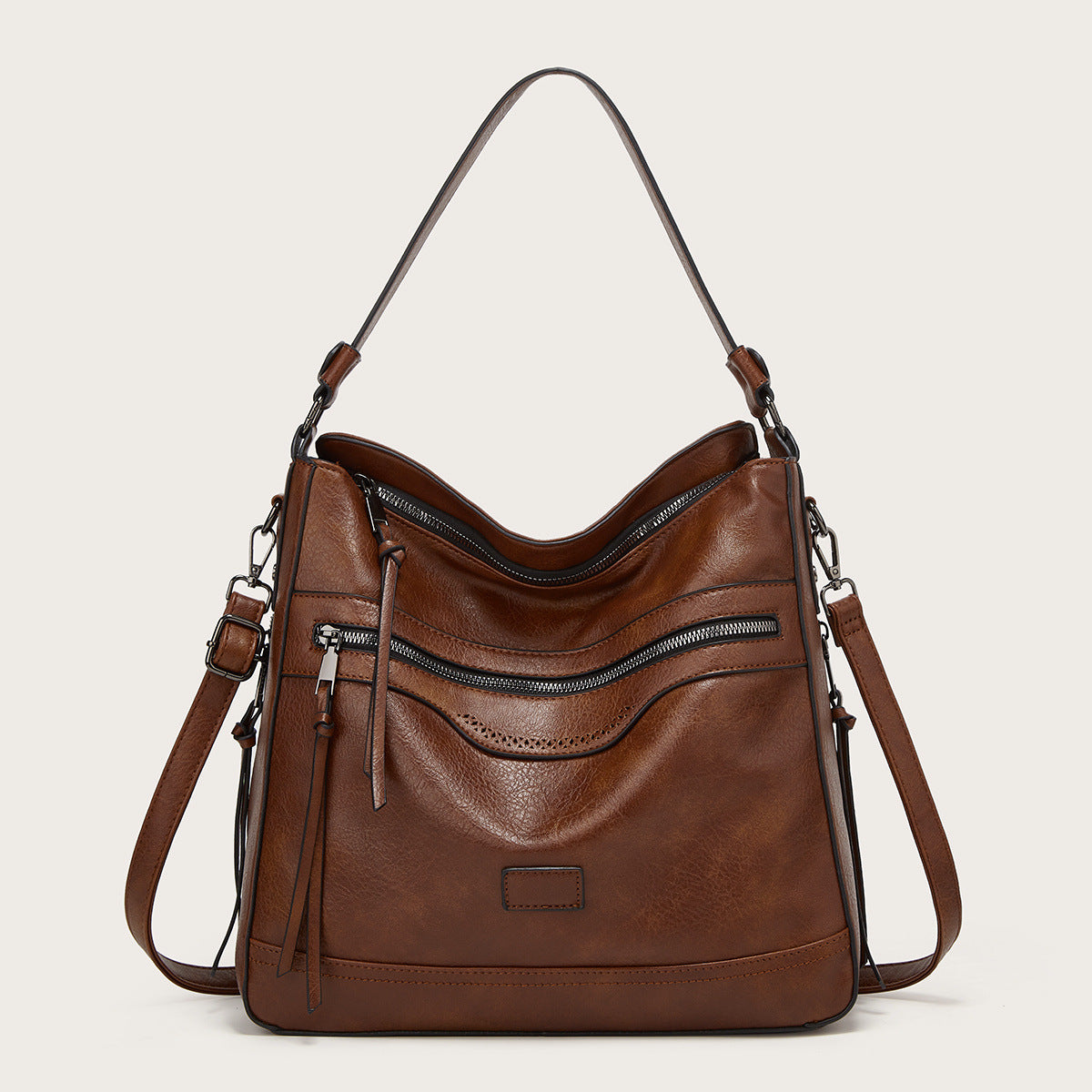 Tote Bag - Zippered Crossbody Carryall for Work & City!