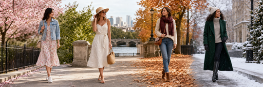 Damenmode online: Saisonaler Garderoben-Guide