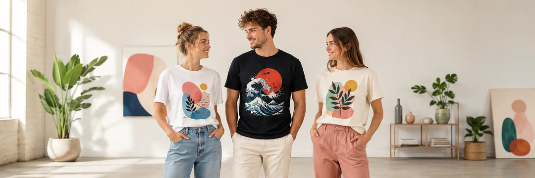 Unisex graphic t-shirts for personal style with casual streetwear outfits and premium everyday fashion