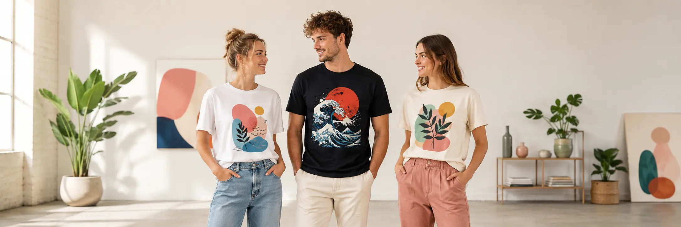 Unisex graphic t-shirts for personal style with casual streetwear outfits and premium everyday fashion