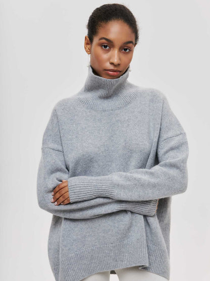 Women’s Winter Turtleneck Sweater - Warmth Without Bulk