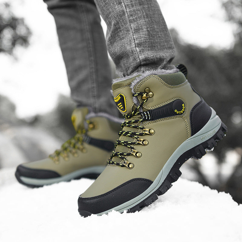 Men’s Winter Snow Boots – Warm, Grip & Go