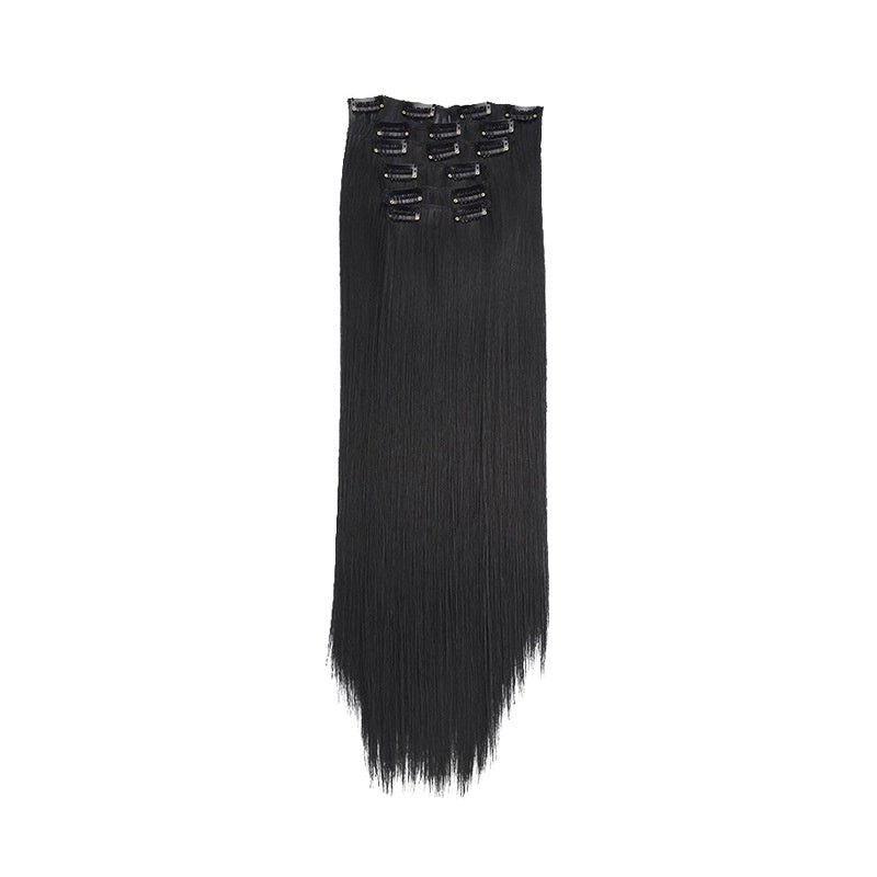 straight synthetic hair extensions smooth ends precision cut