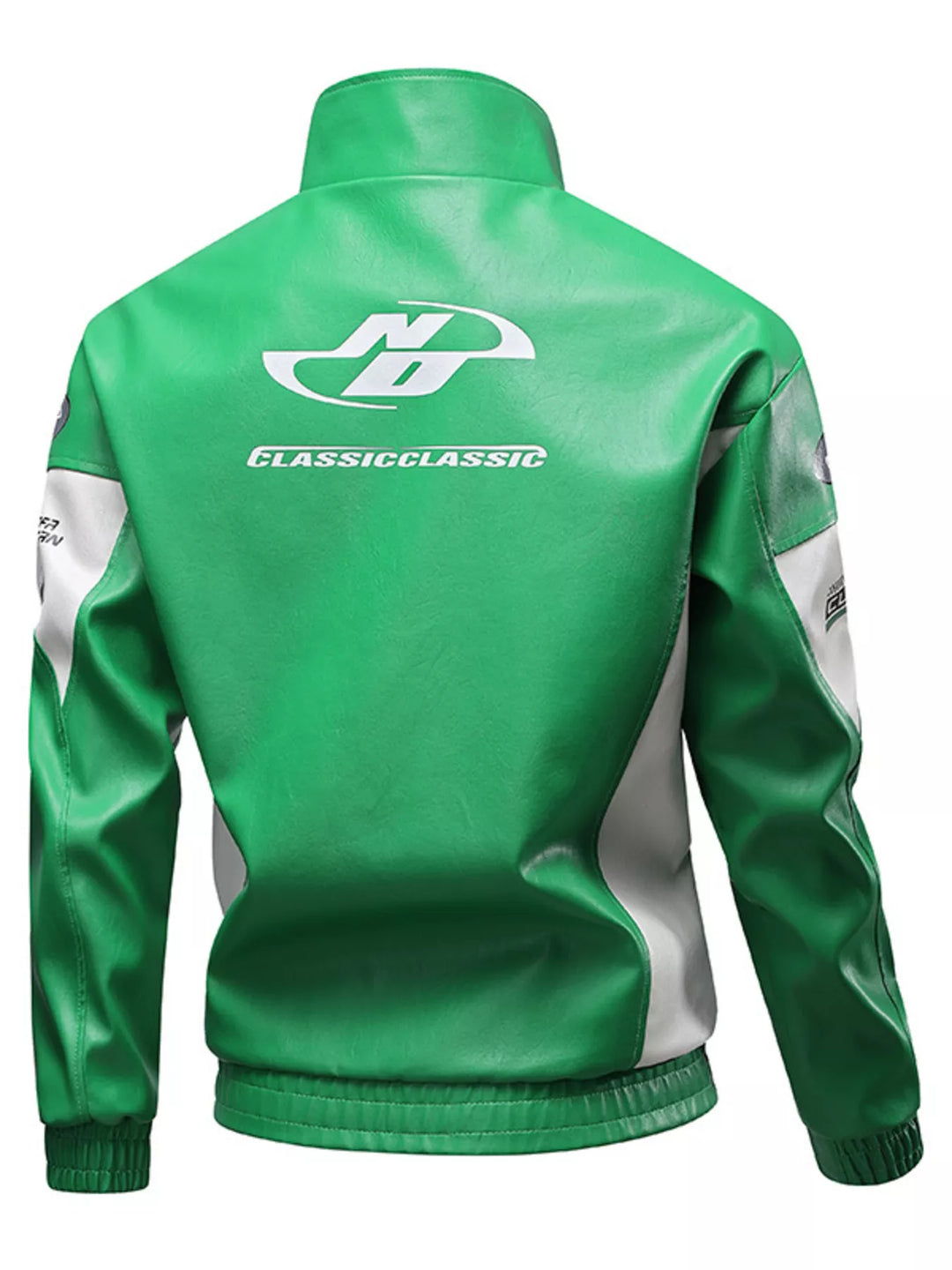 Vintage moto jacket for men in brown with normal thickness ideal for fall layering.