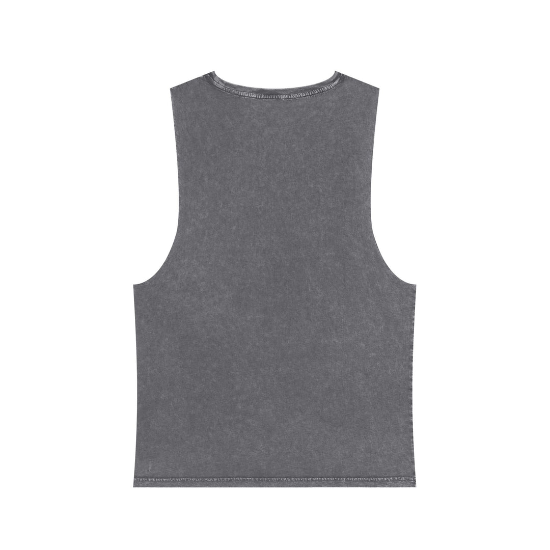 Gray tank top on a white background