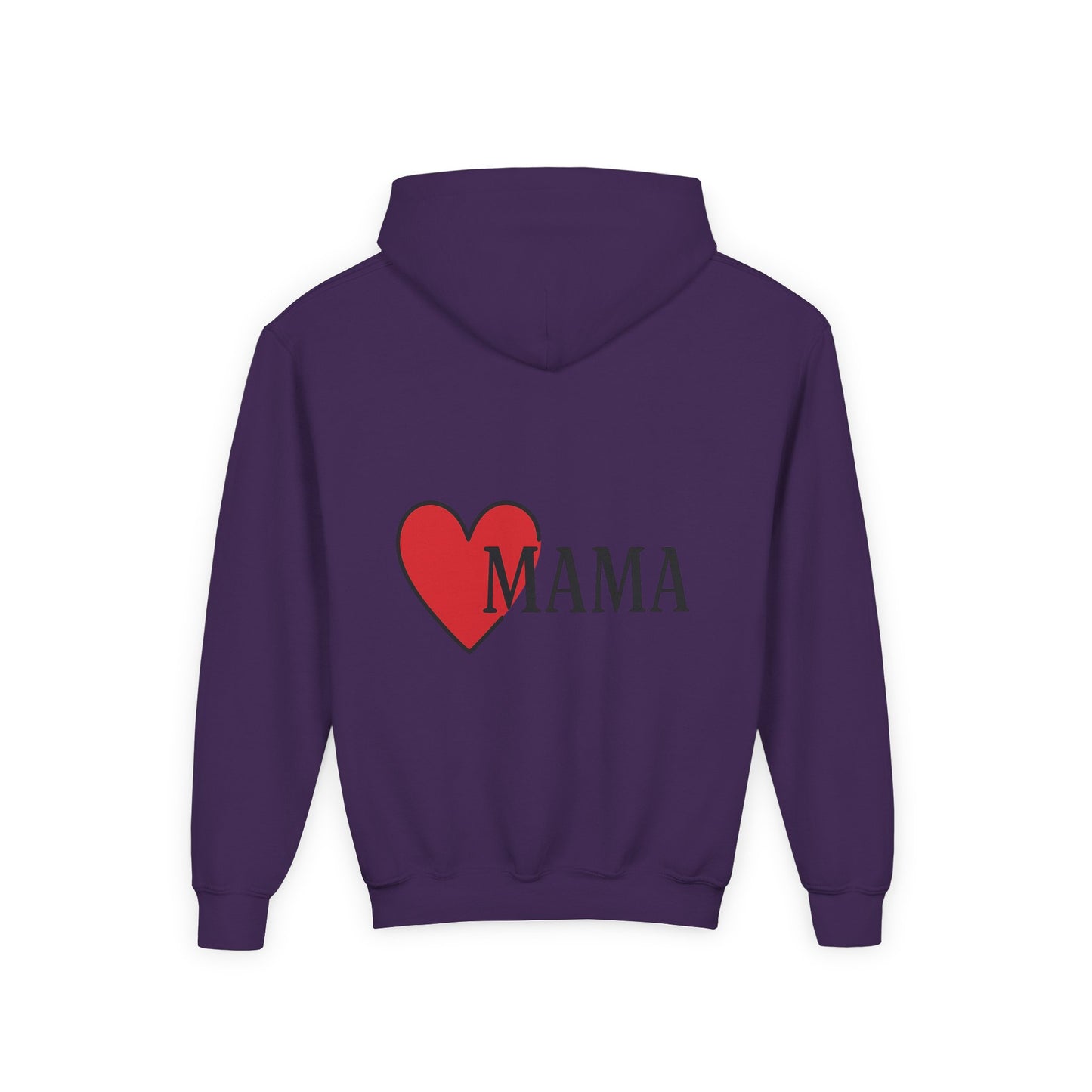 Heartfelt Mama Youth Hoodie – Cozy Gift for Kids