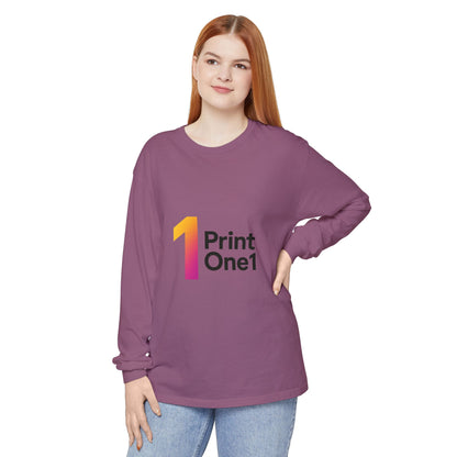 Colorful Unisex Long Sleeve Cotton Tee – Everyday Wear