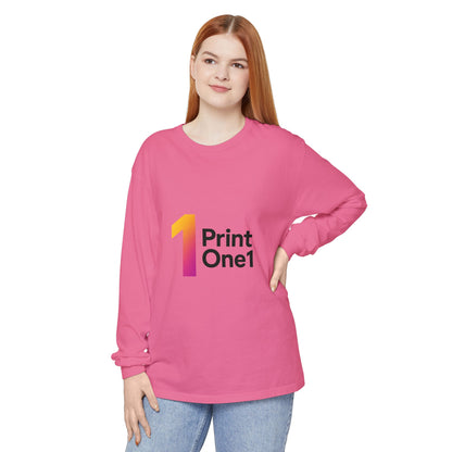 Colorful Unisex Long Sleeve Cotton Tee – Everyday Wear