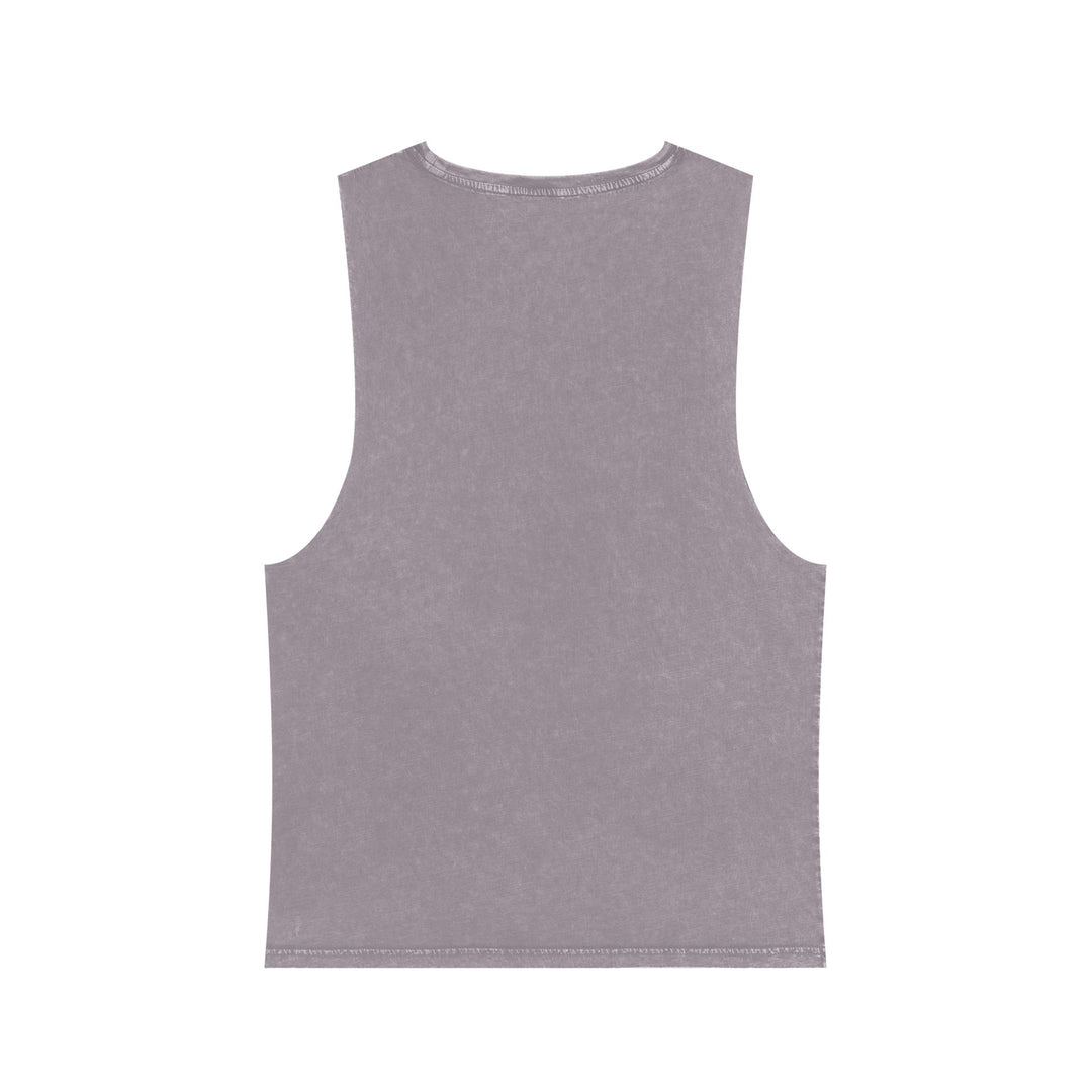 Gray tank top on a white background
