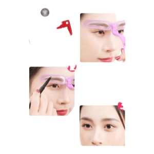 Eyebrow Stencils Kit – Shape Perfect Brows Fast