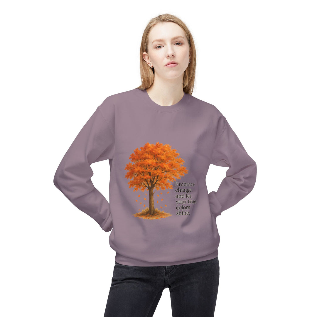 Autumn Tree Sweatshirt – Embrace Change, Stay Cozy
