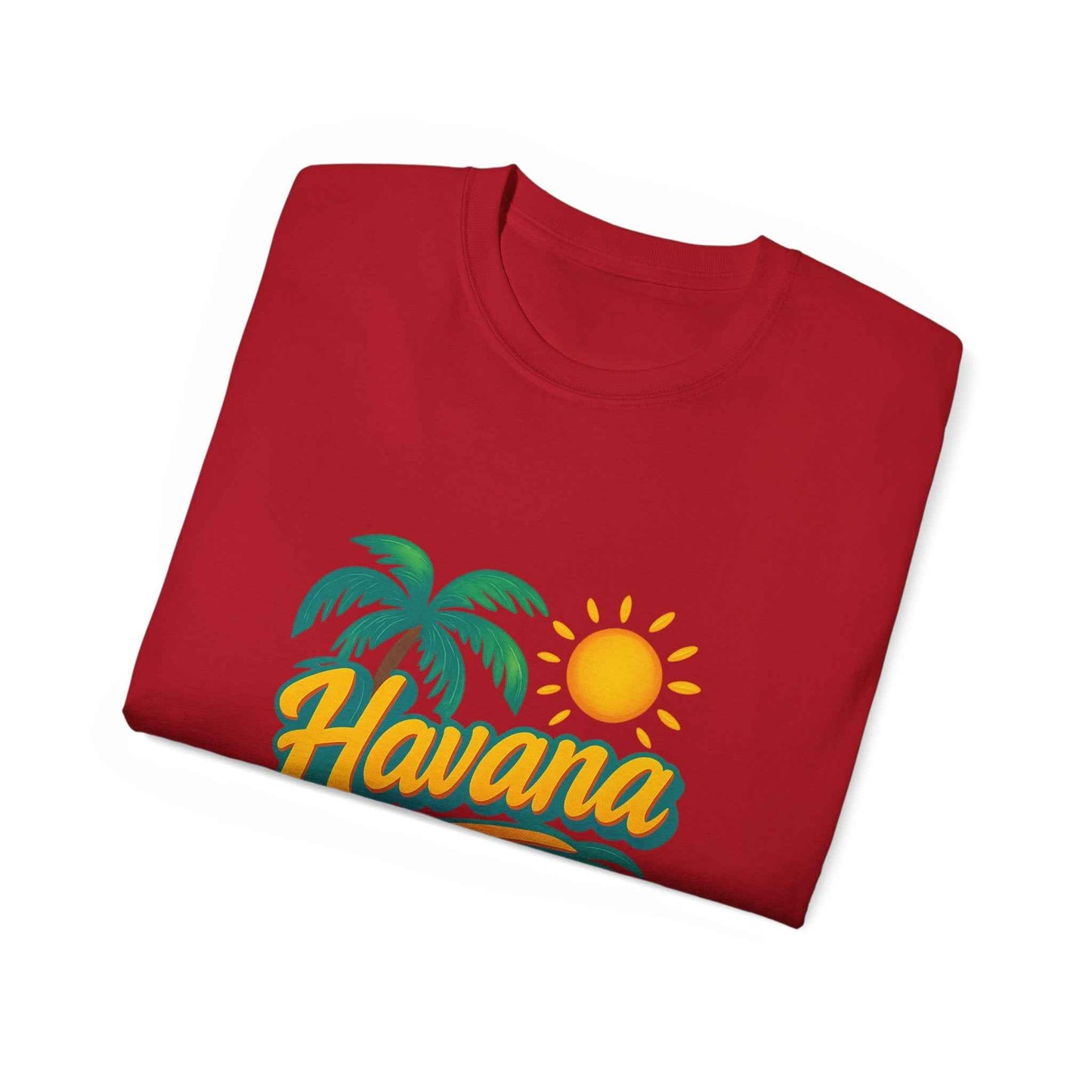 Sunset Escape: Havana Tropical Vibe Tee  Unisex Summer Shirt