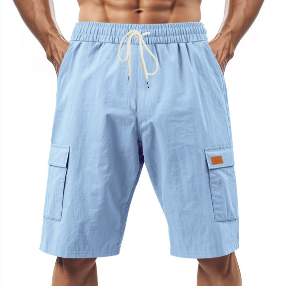 Men’s Linen Drawstring Shorts – Casual Summer Comfort