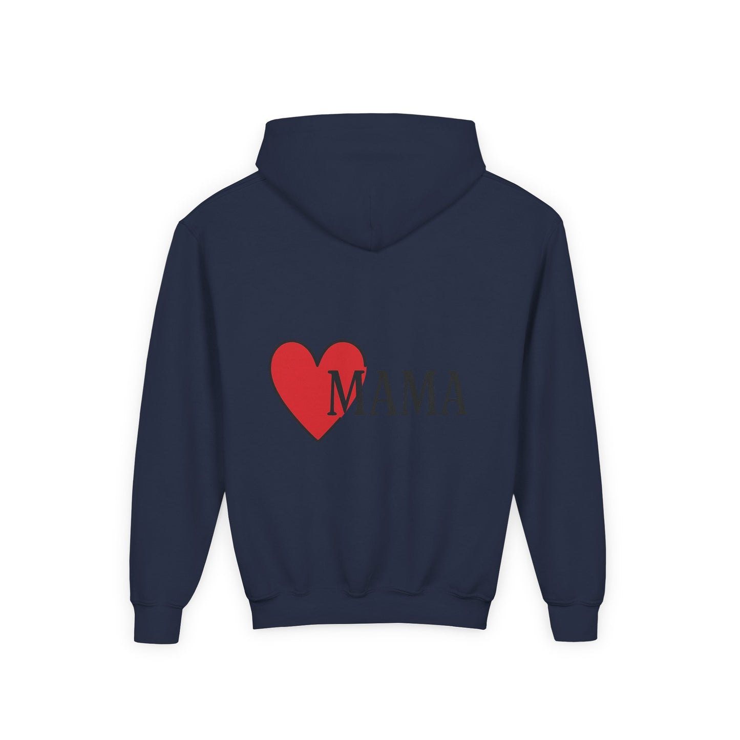 Heartfelt Mama Youth Hoodie – Cozy Gift for Kids