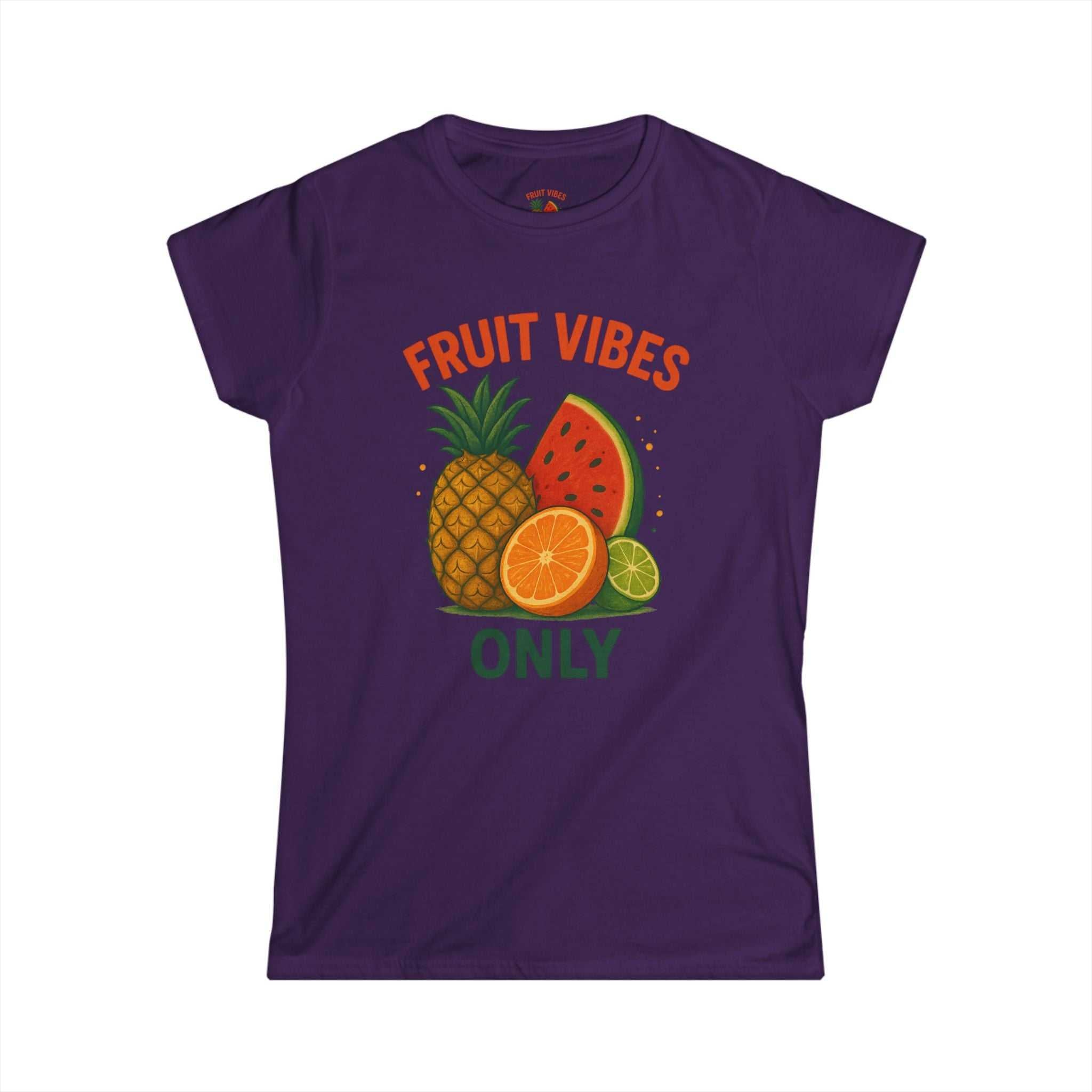 Fruit Vibes Tee – Tropical Summer Style for Women www.PrintOne1.com