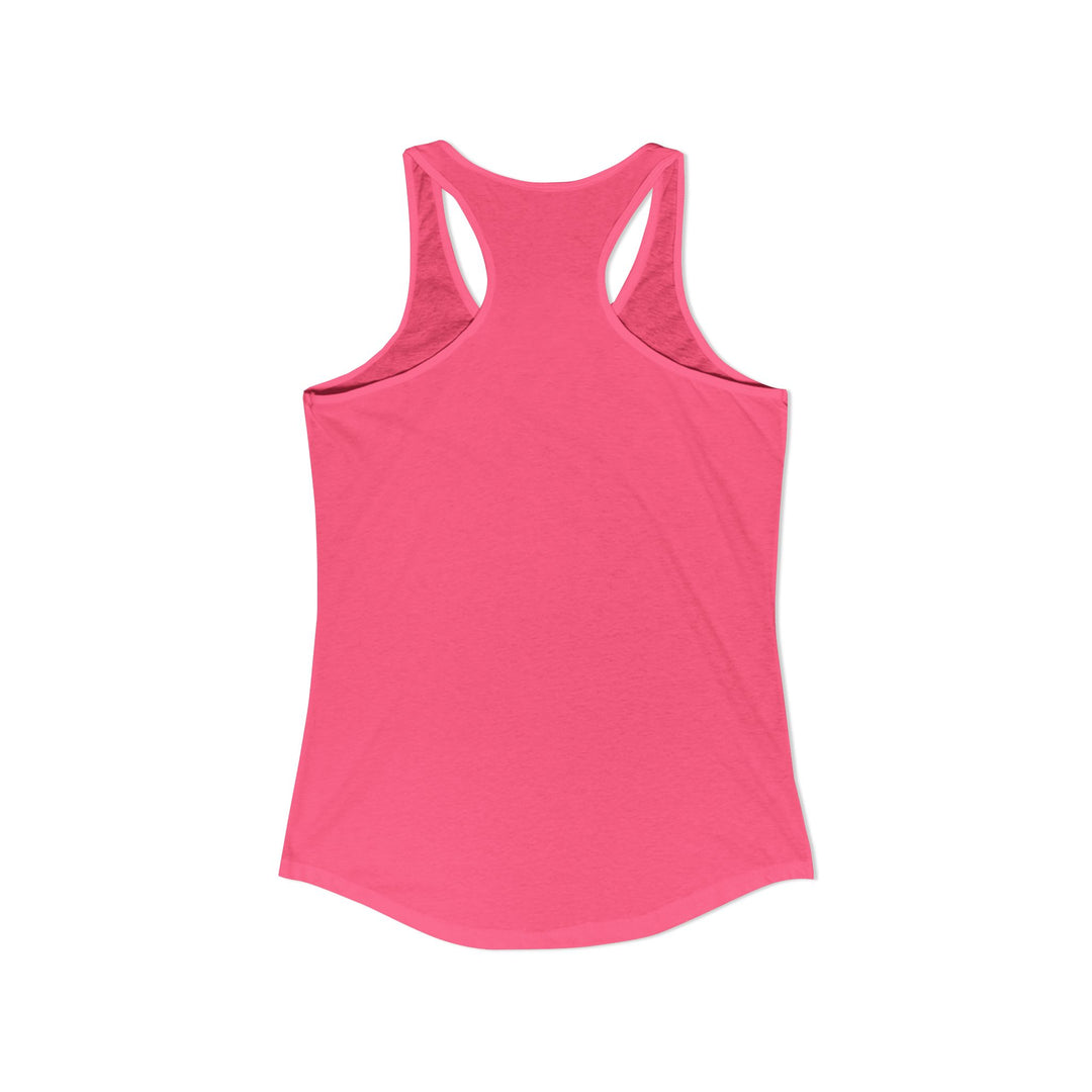 Pink tank top on a white background