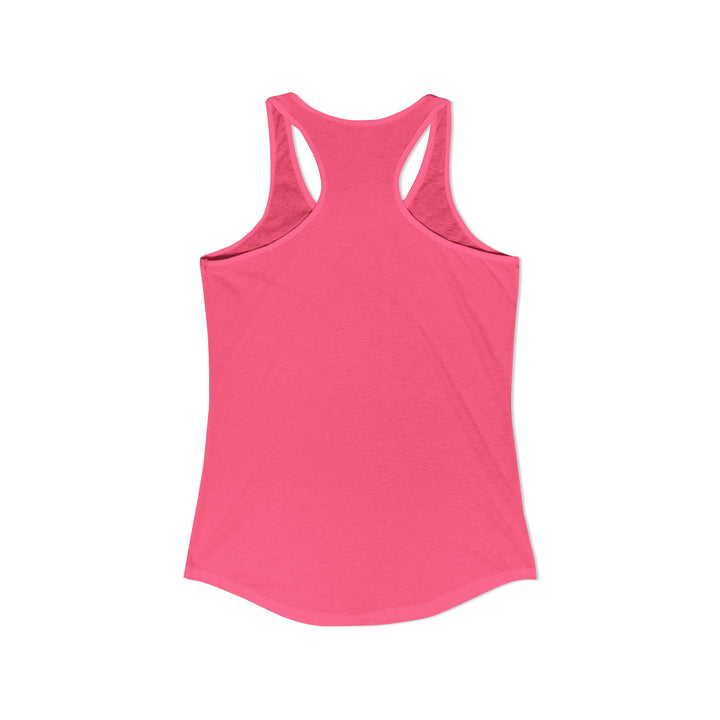 Pink tank top on a white background