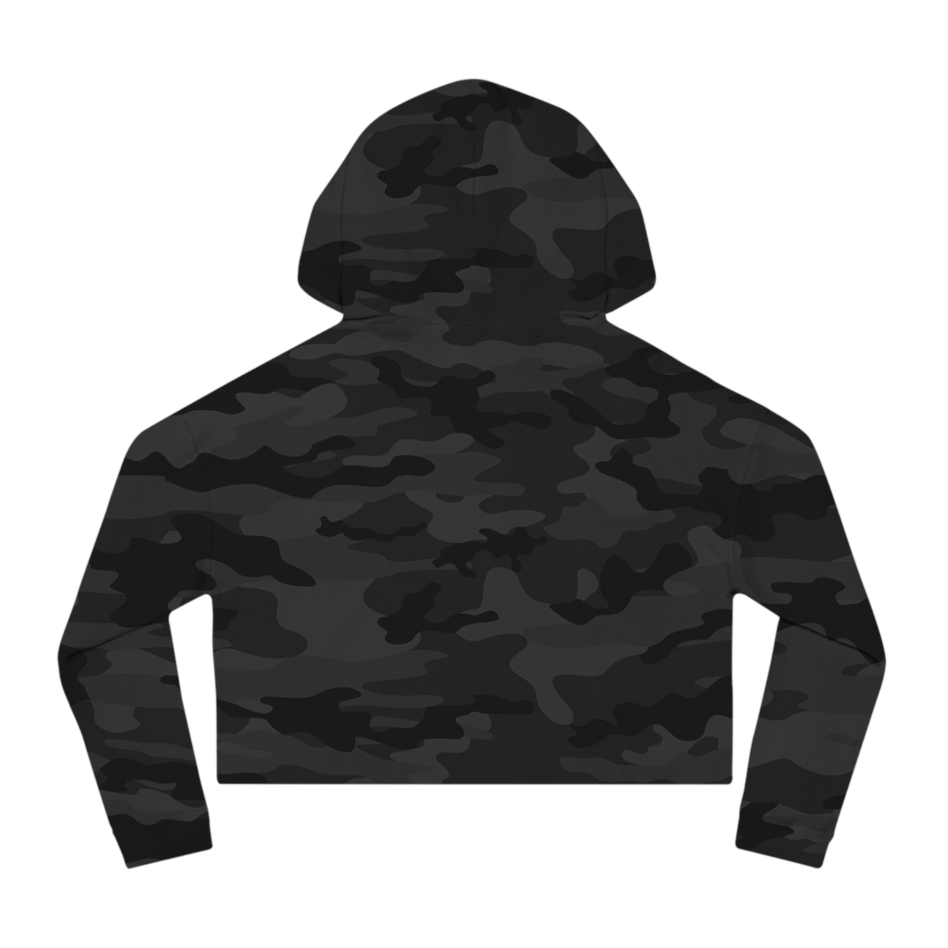 Women’s Floral Cropped Hoodie – Tulip Spring Must-Have