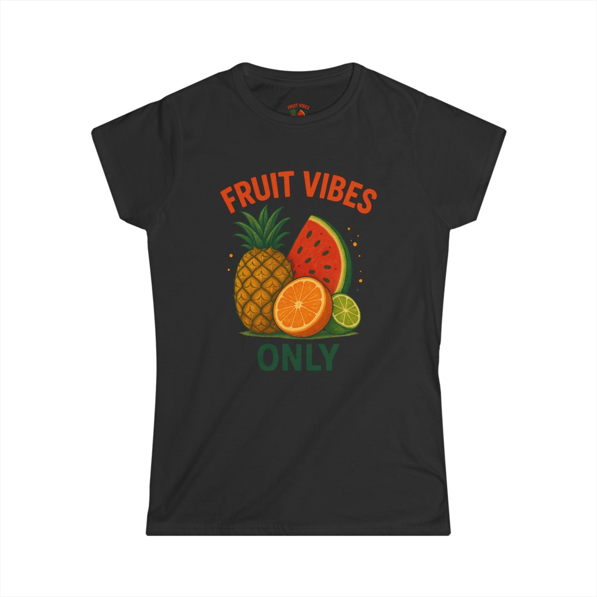 Fruit Vibes Tee – Tropical Summer Style for Women www.PrintOne1.com
