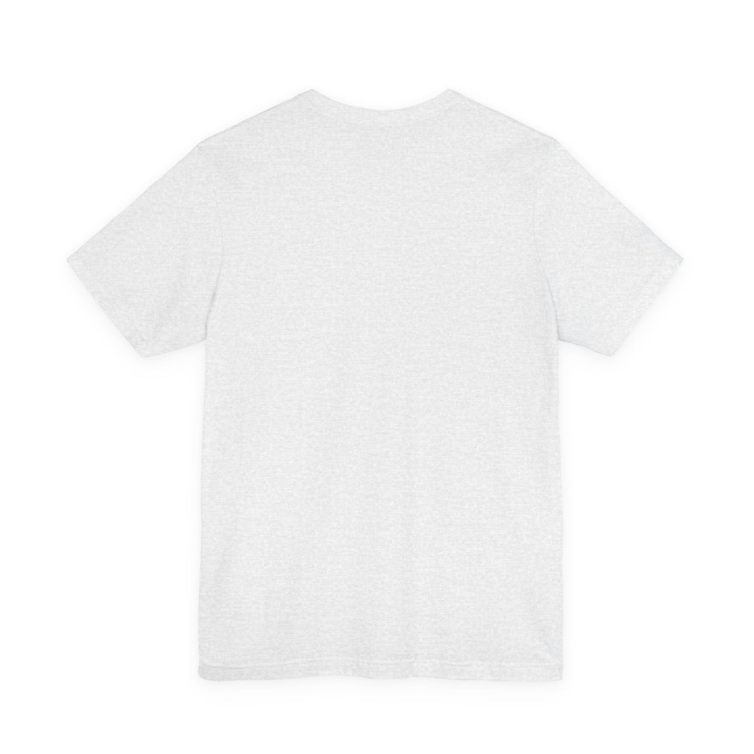 White t-shirt on a white background