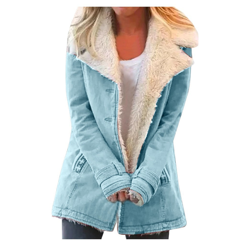fleece lined women jacket interior softness detail