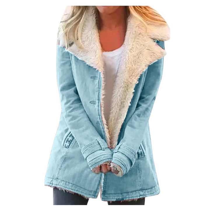 fleece lined women jacket interior softness detail