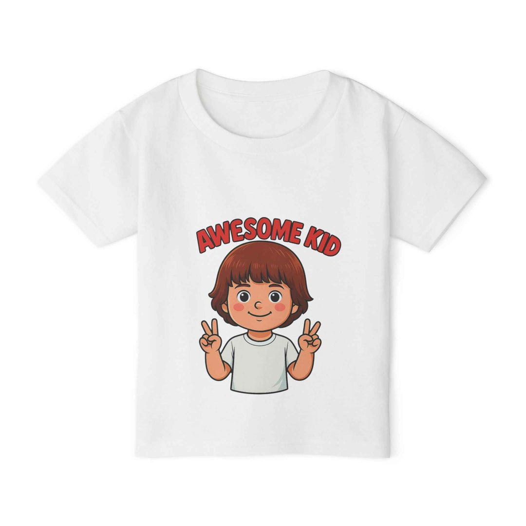 Awesome Kid Toddler T-shirt - Fun, Comfy  Play-Ready Tee