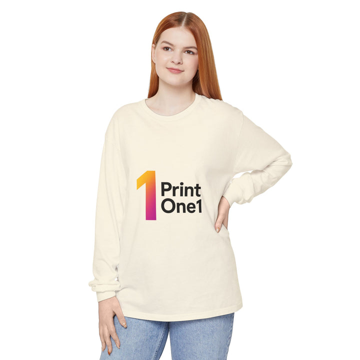 Colorful Unisex Long Sleeve Cotton Tee – Everyday Wear