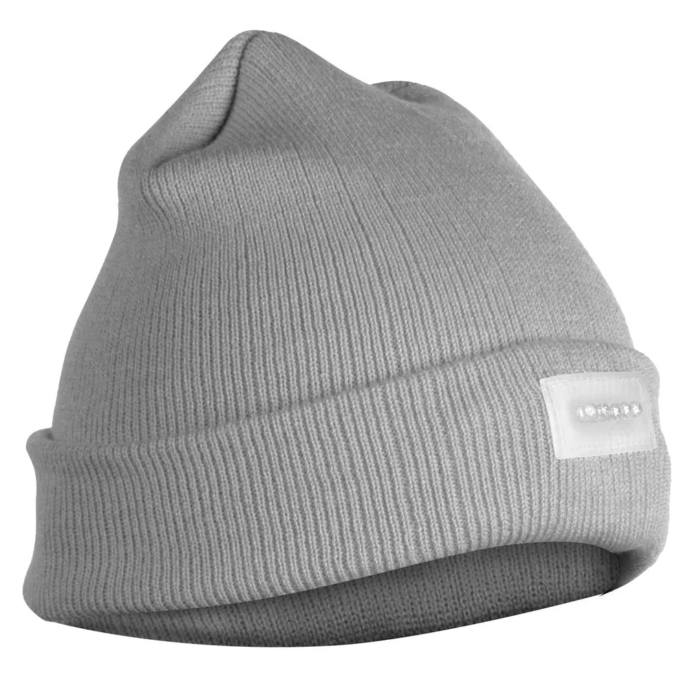 LED Knit Beanie Hat with 5 Lights Winter Outdoor Cap Warm