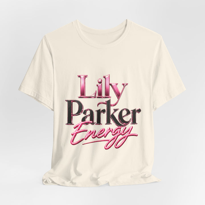 White t-shirt with &
