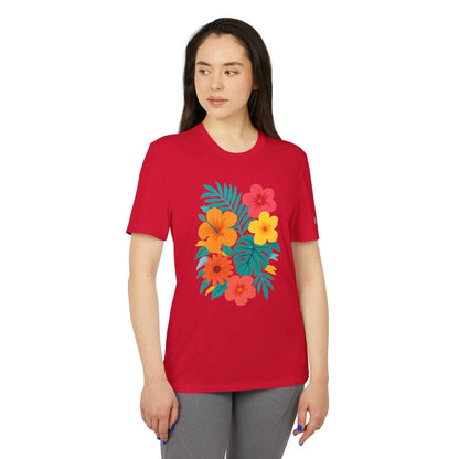 Bloom Active: Tropical Floral Sport Tee