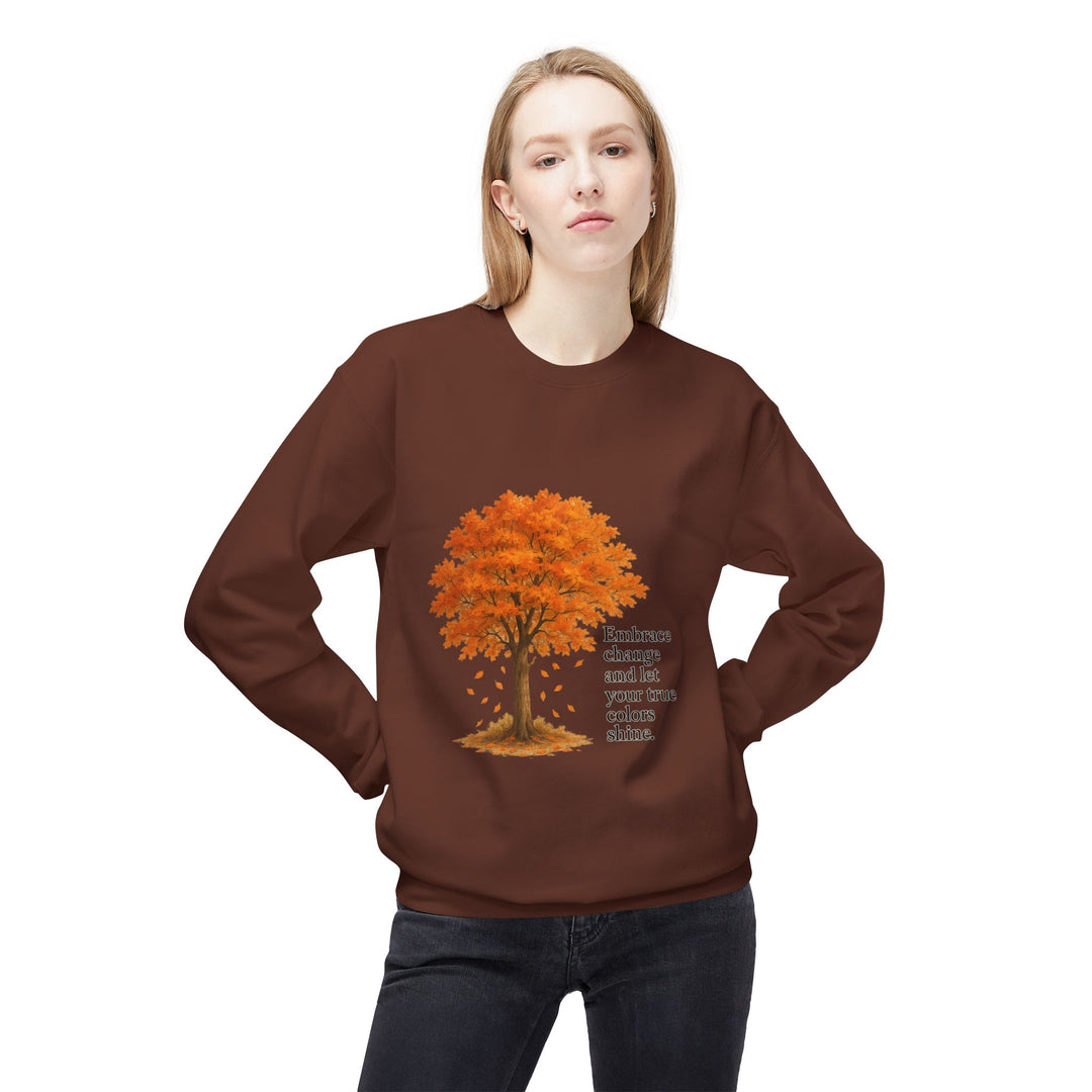 Autumn Tree Sweatshirt – Embrace Change, Stay Cozy