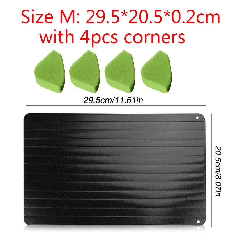 Fast Defrosting Tray - Natural Thawing Without Power