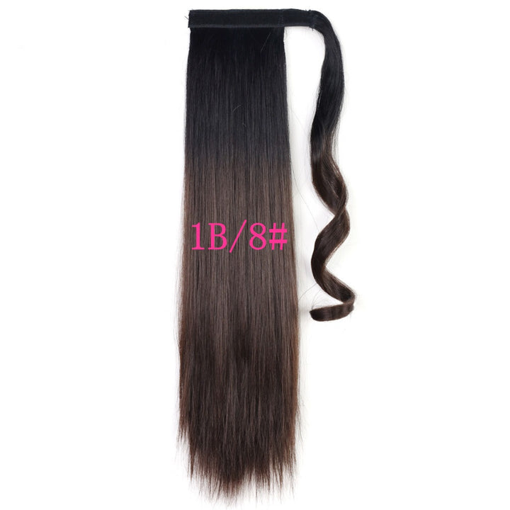Long Straight Ponytail Extension - Sleek 24 Inch HairUp