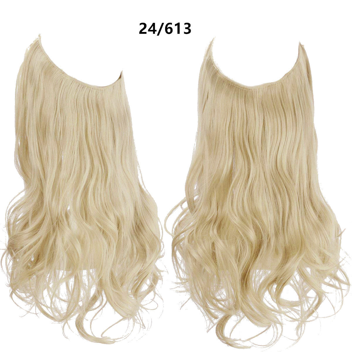 Long Curly Fish Line Wig – Heat-Resistant Fiber
