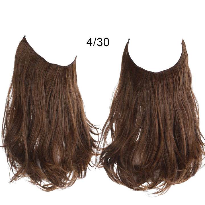 Long Curly Fish Line Wig – Heat-Resistant Fiber