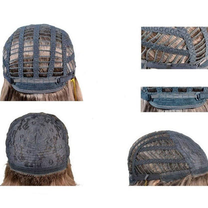 14 inch short curly wig balanced length with controlled volume from all angles