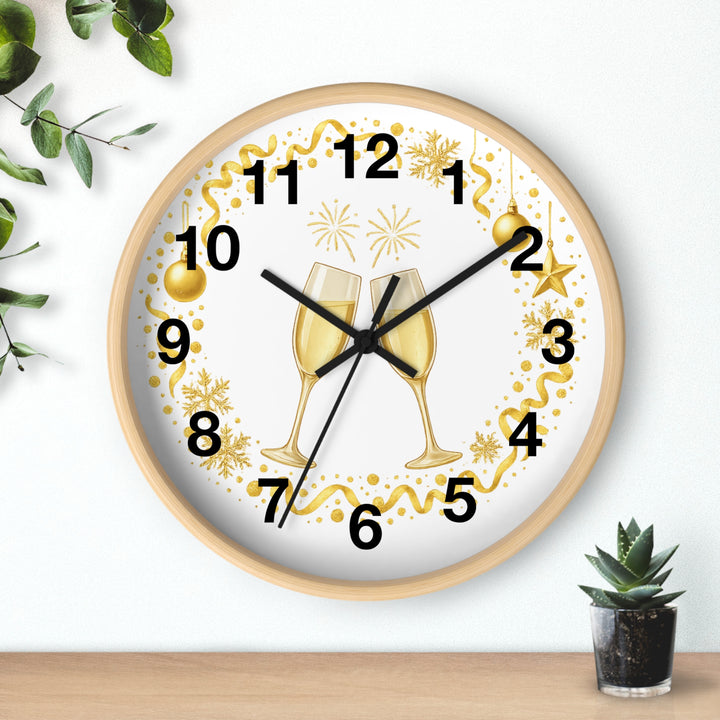 Festive Wall Clock – Celebrate in Style, Shop Now